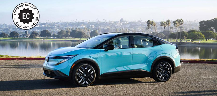 Image: Nissan LEAF Earns 2026 Car and Driver Editors' Choice